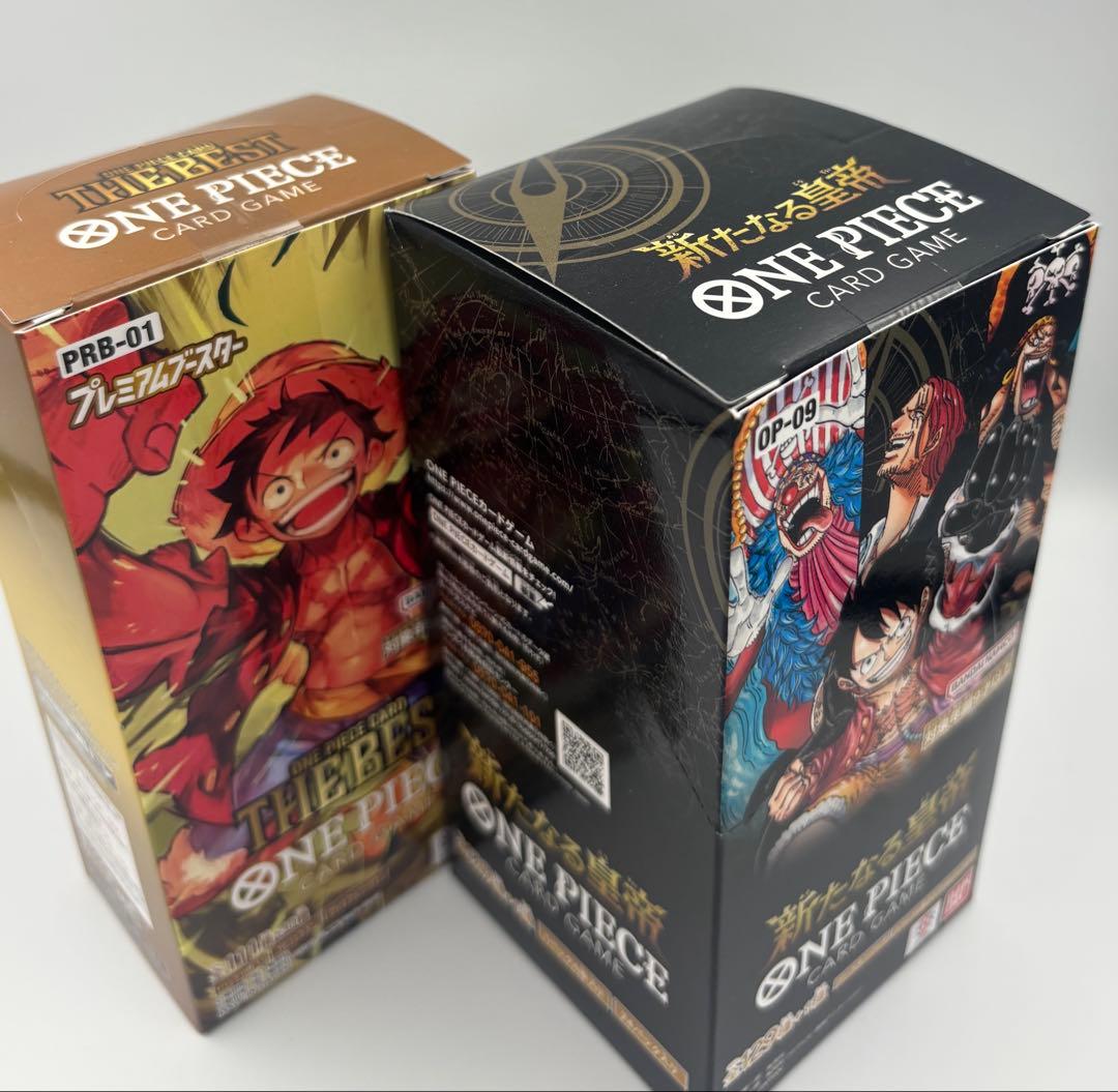 ワンピースカード新たなる皇帝未開封テープ付き