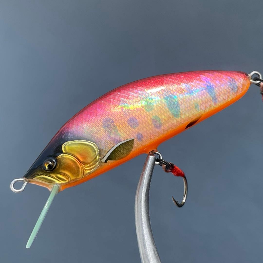 T.C.G ハンドメイド ミノー ルアー 渓流 - メルカリ