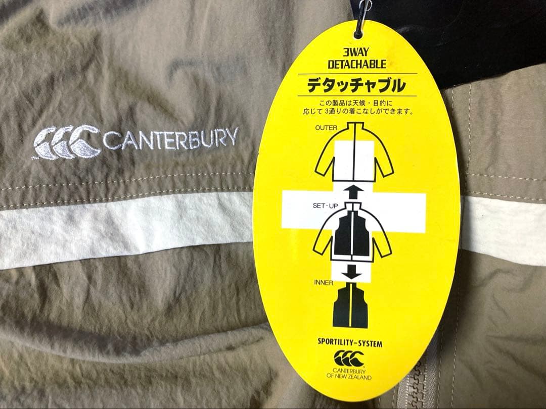 90年代 ビンテージ カンタベリー ジャケット 3WAY デタッチャブル 当時