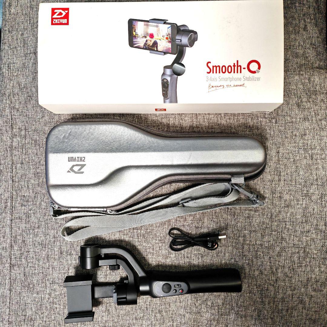 ZHIYUN Smooth-Q スマホ用3軸ジンバル スタビライザー 動作確認済