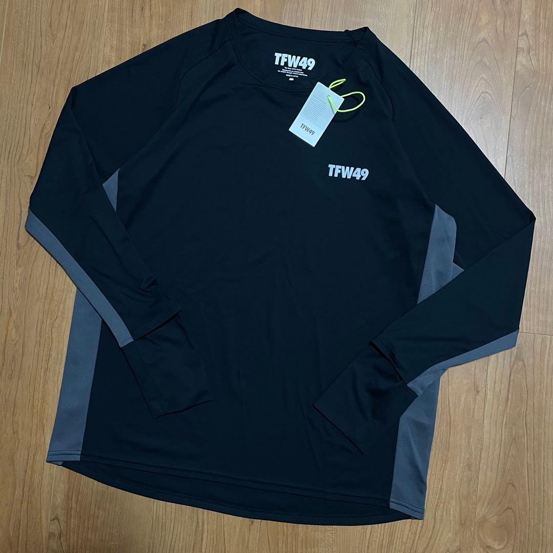 TFW49 ロングTシャツ ブラック L ゴルフ junhashimoto - メルカリ