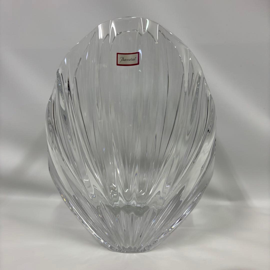 Baccarat バカラ リゴット シェル型 フラワーベース 花瓶 - メルカリ