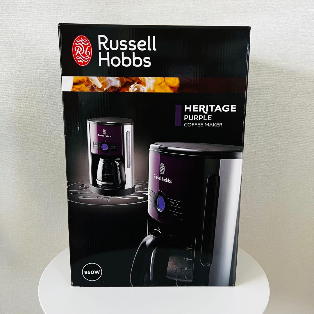 ＜未使用＞ラッセル・ホブス　コーヒーメーカー（ Russell Hobbs） RUSSELL HOBBS（ラッセルホブス） アテンティブコーヒーバー 8000JP
