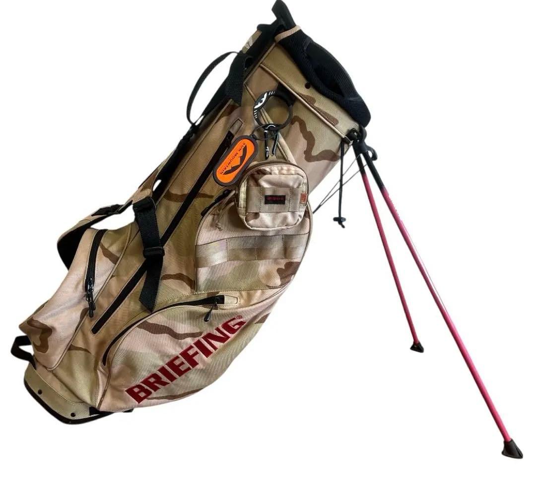 BEAMSGOLF × BRIEFING キャディバッグSUN MOUNTAIN BRIEFING ブリーフィング キャディバッグ ゴルフバッグ 黒 サン
