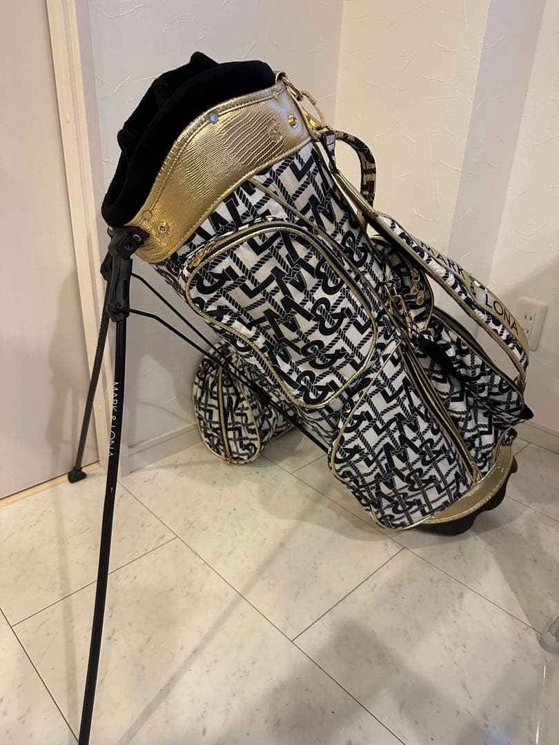 マークアンドアンドロナ　キャディバッグ MARK&LONA（マークアンドロナ） スタンド式キャディバッグ ライト