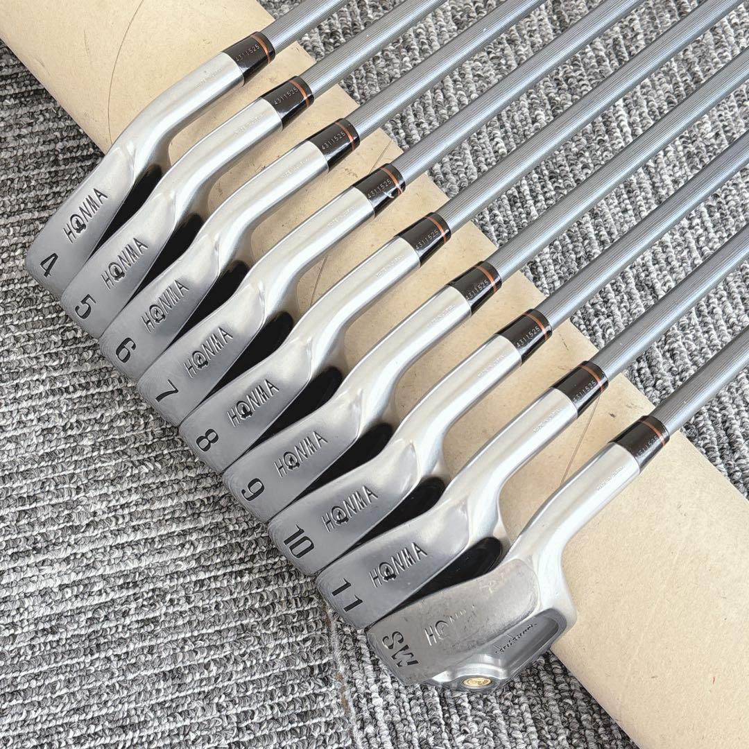 美品❗️HONMA ホンマ/LB280 アイアン 9本セット 三つ星 - メルカリ