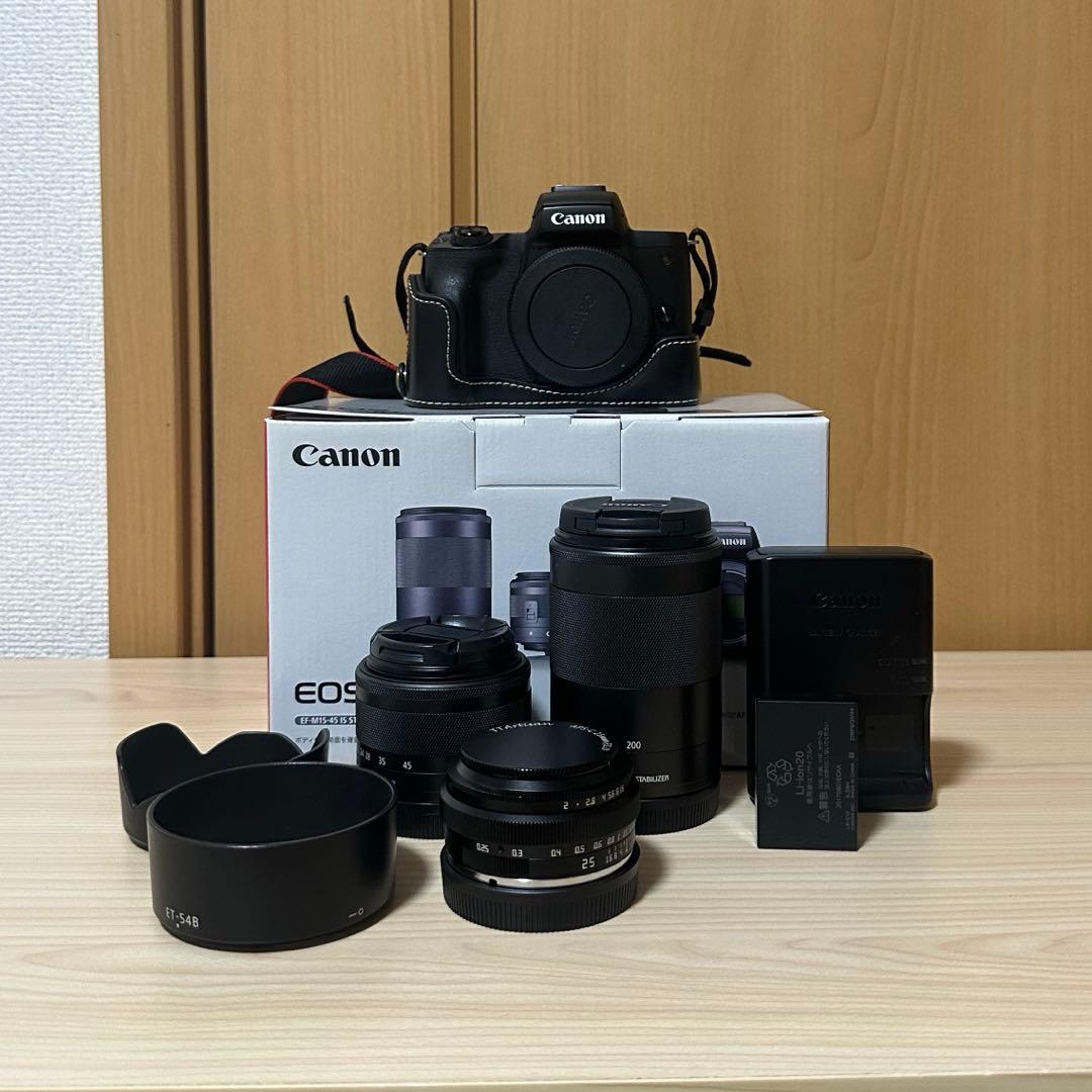 K*U様 Canon EOS Kiss M2ダブルズームセット+おまけ Amazon | Canon ミラーレス一眼カメラ EOS Kiss M2 ダブルズームキット