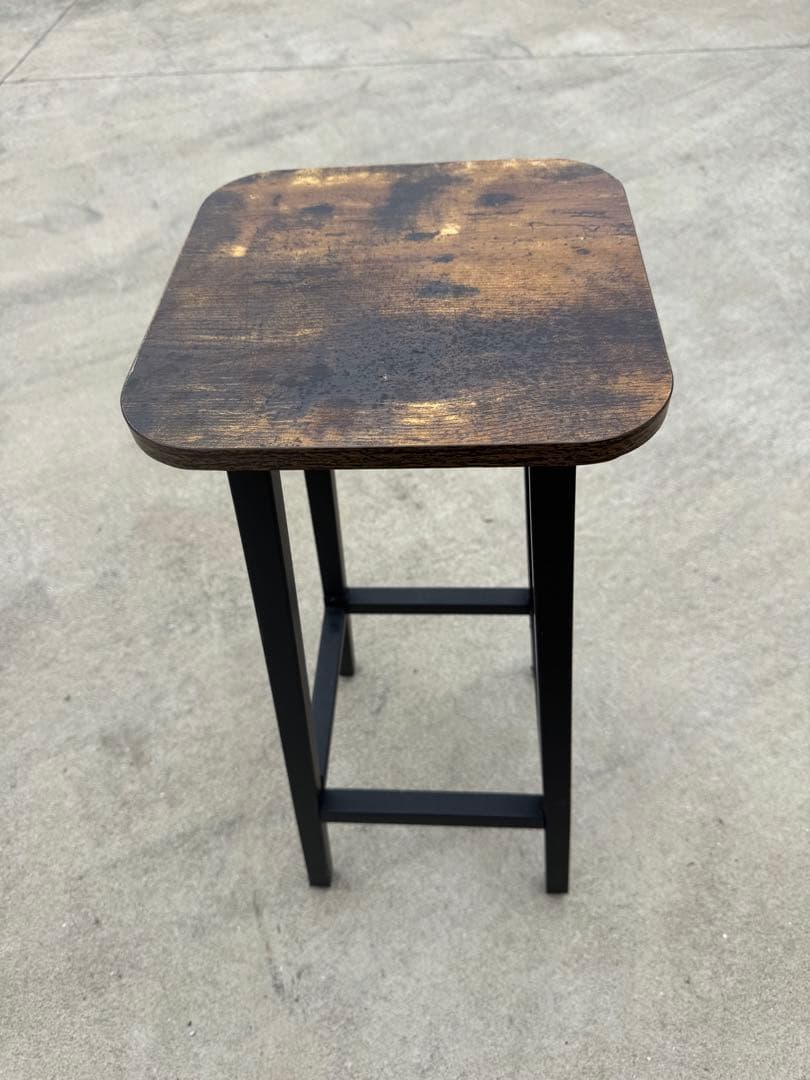 ダークブラウン木製スツール　8脚セット 楽天市場】ハイスツール 天然木 無垢材 ウォールナット 木製スツール