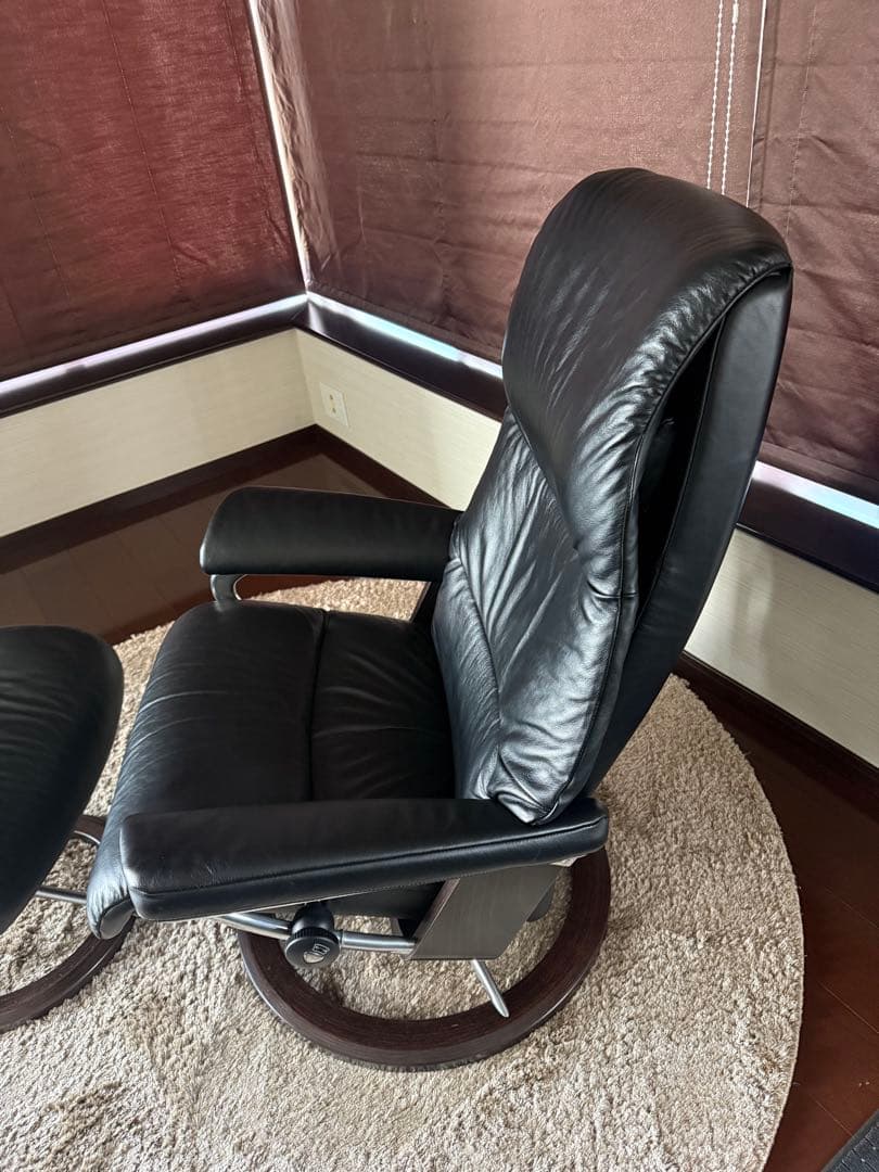 ストレスレスチェア 黒レザーリクライニングチェア Amazon｜[正規品]ストレスレス®トーキョー スター ブラック/マット