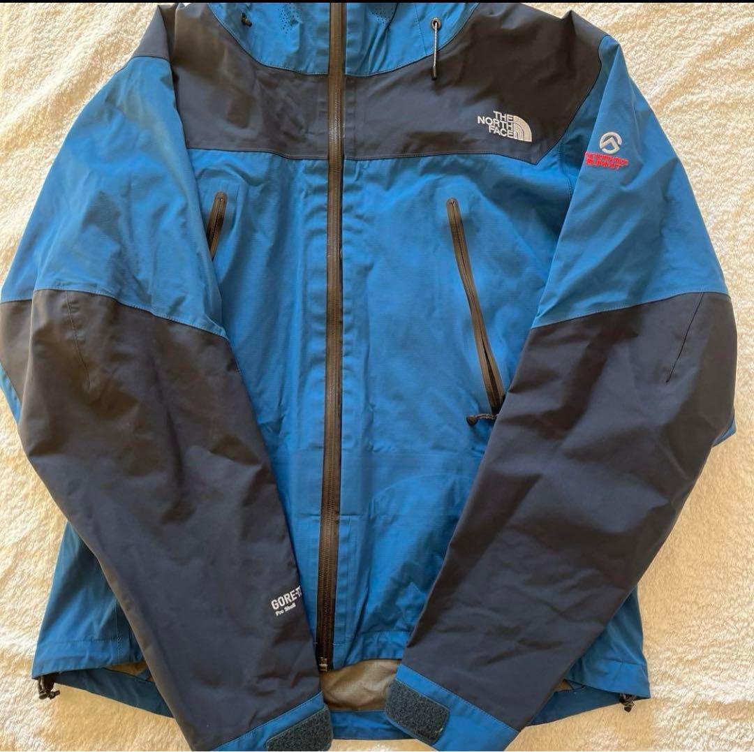 ノースフェイス GORE-TEX Pro Shell ジャケット 青/黒 - メルカリ