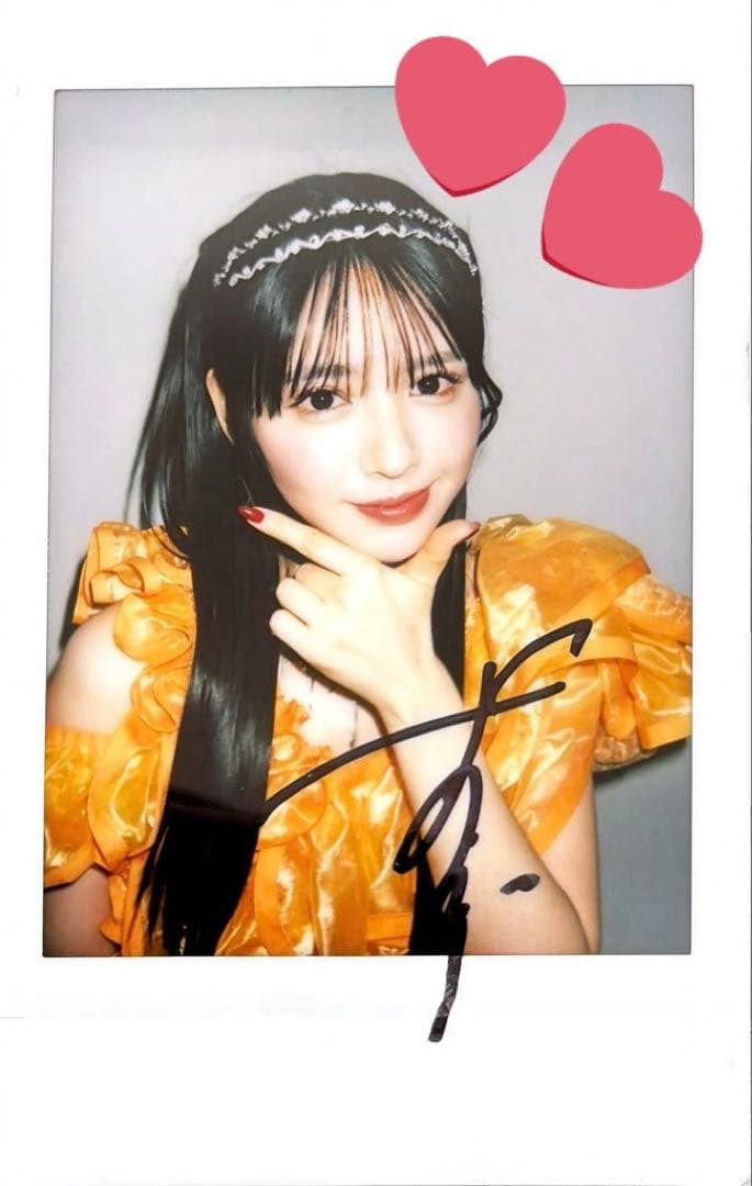 鎮西寿々歌 直筆サイン入り FRUITSZIPPER チェキ - メルカリ