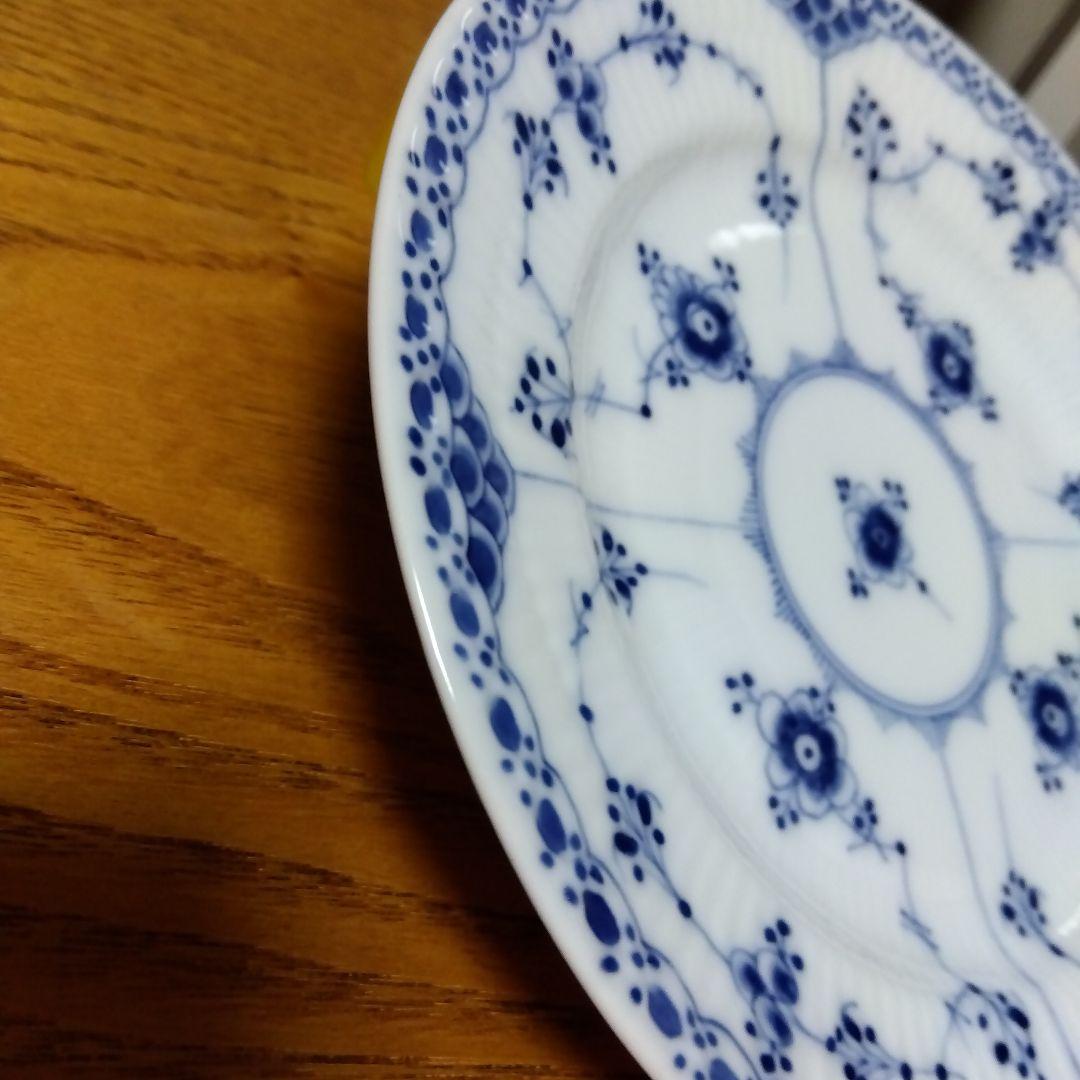 骨董品1889-1922年製；ロイヤルコペンハーゲン，ブルーフルーテッド