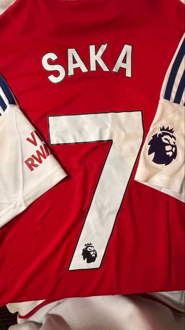 チ*ー様 【新品/タグ付】 アーセナル ユニフォーム サカ #7 2XL - メルカリ