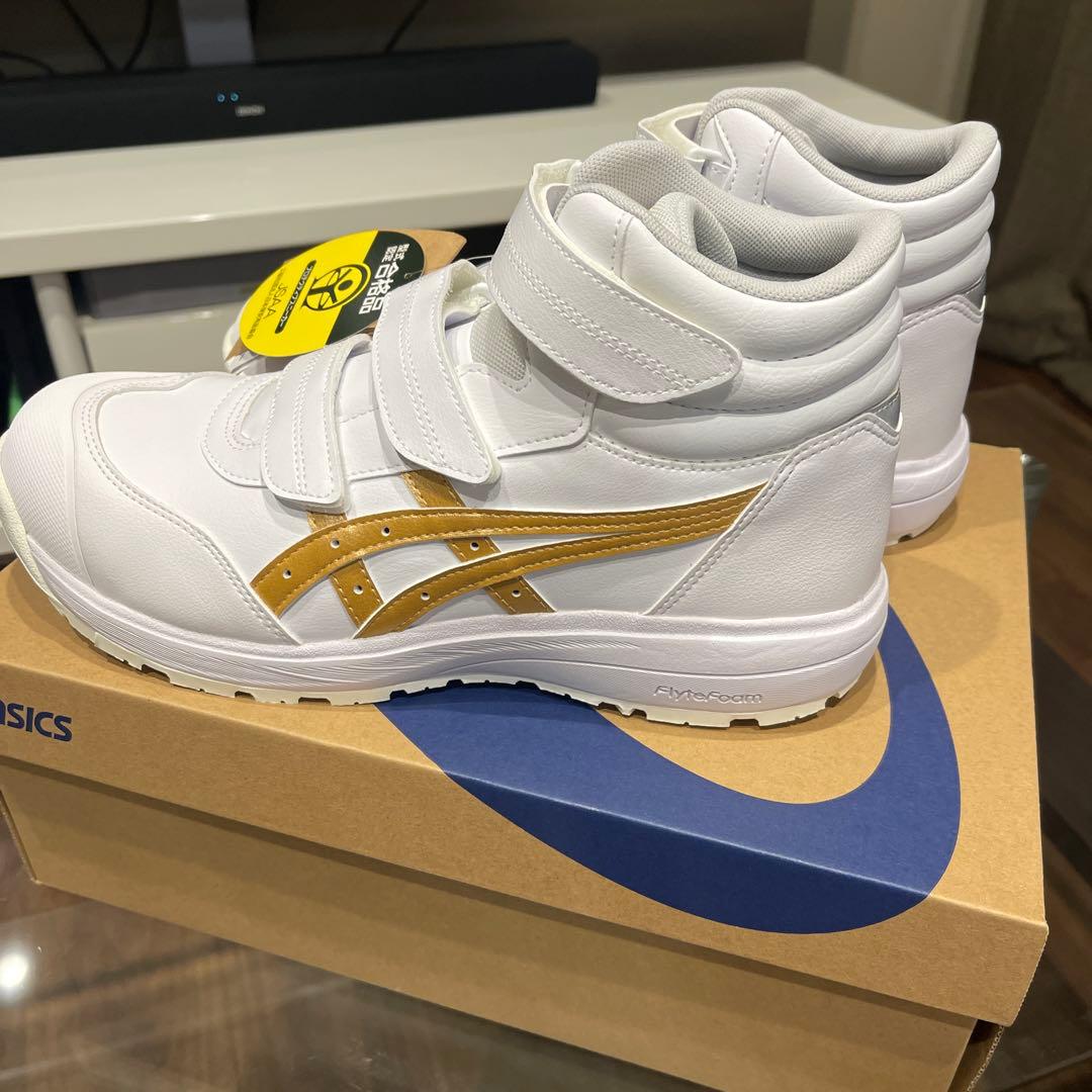 ストリート新品　asics CP312 27.0cm ホワイト/ゴールド