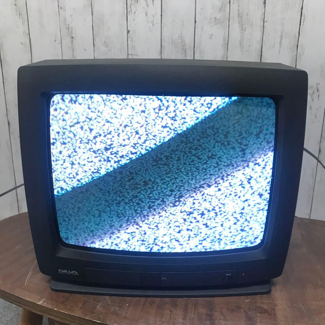 【美品】SHARP ブラウン管TV 14C-7JIK　インテリア　K 阪神タイガース ブラウン管テレビ 14C-KT1 三菱 - メルカリ