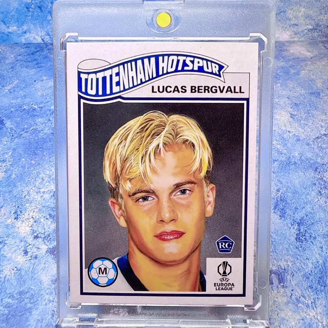 激レア【ルーカス・ベリヴァル】RC トッテナム ルーキー スウェーデン