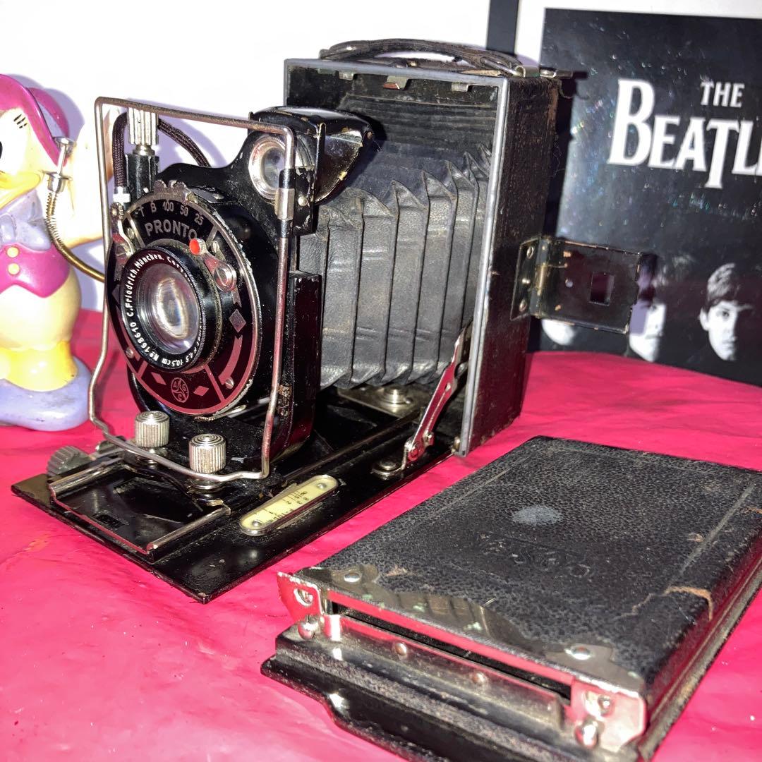 進様専用機貴重珍品CorygonRostax 二眼蛇腹 フィルムパック全付完動