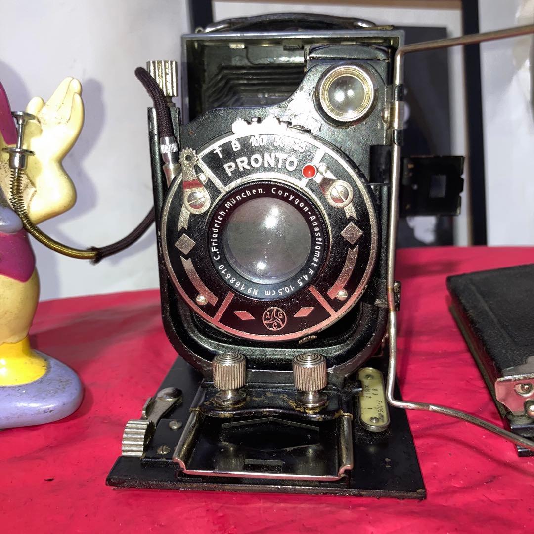 進様専用機貴重珍品CorygonRostax 二眼蛇腹 フィルムパック全付完動