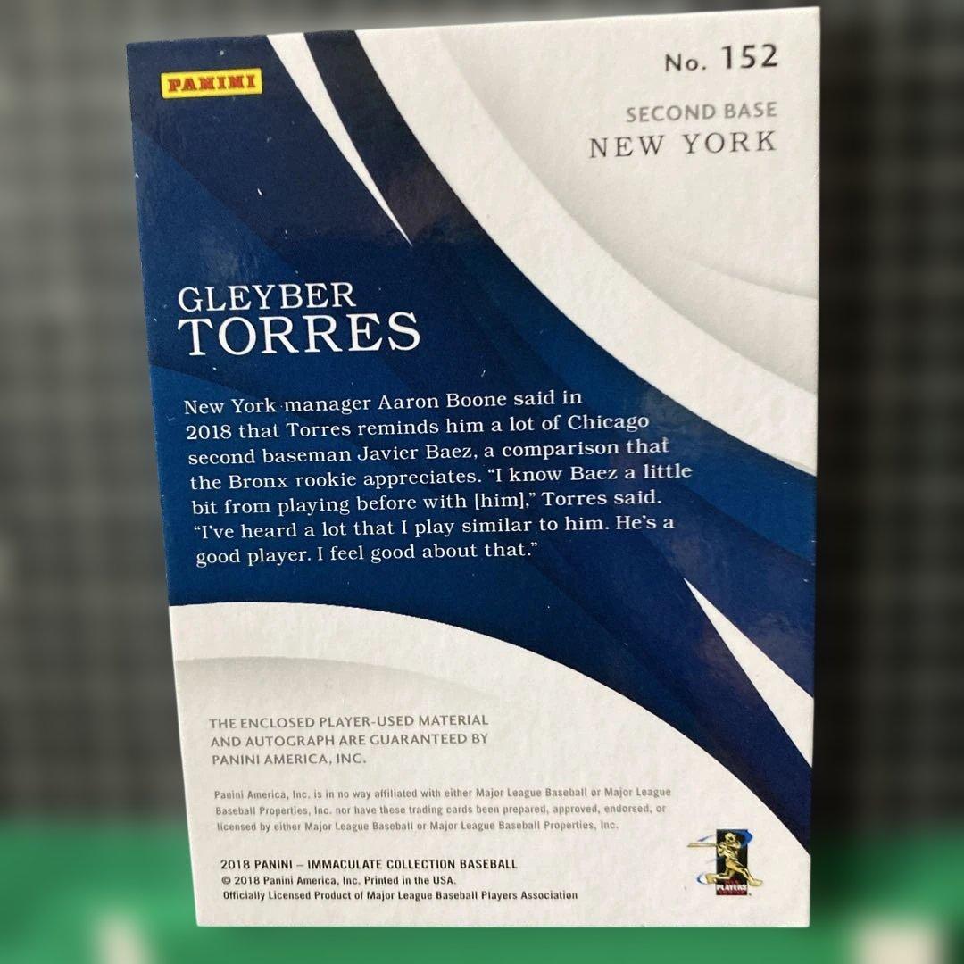 M LB_元、タイガース、ヤンキース 所属、グレイバートーレス直筆