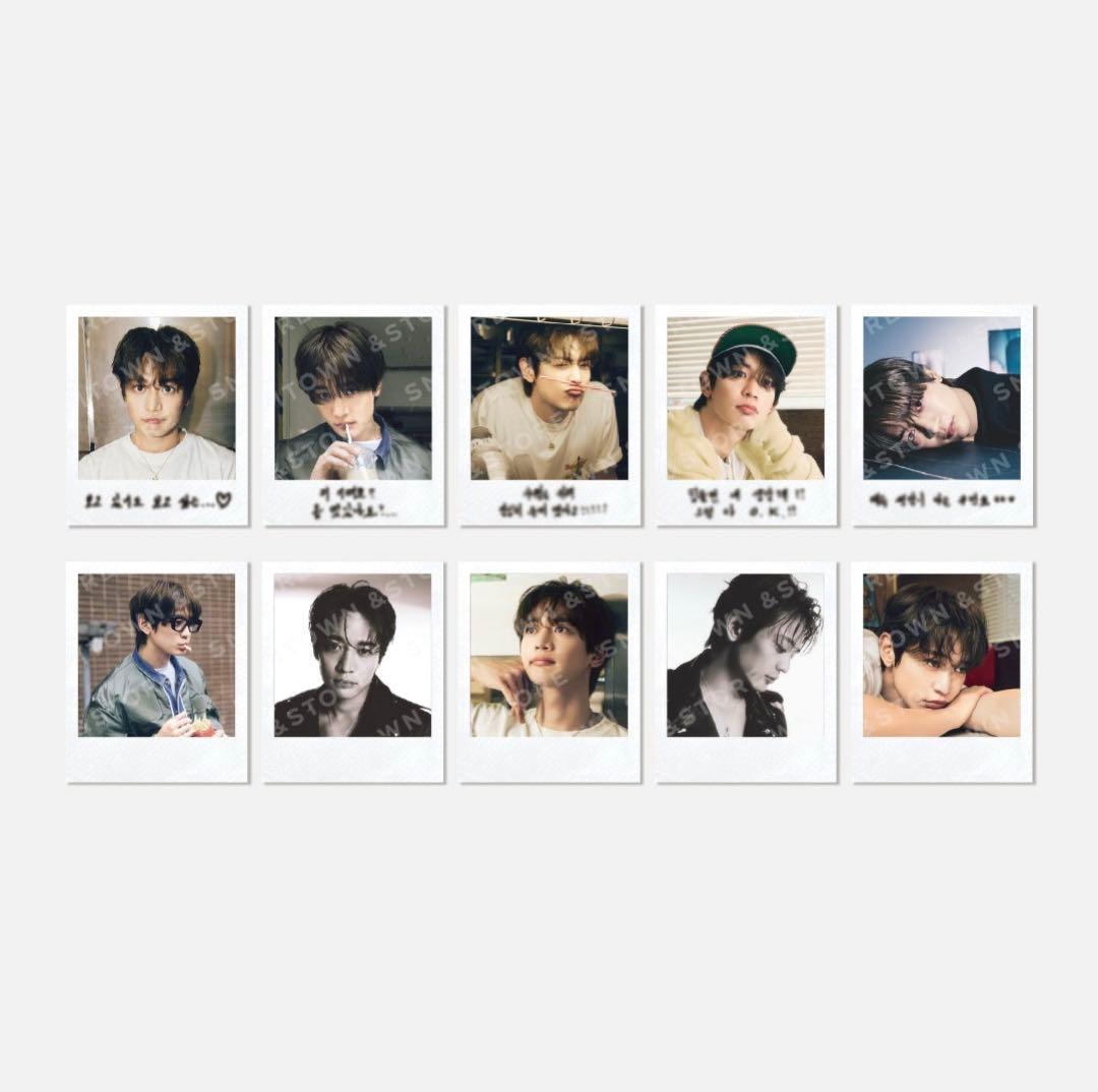 SHINee ミンホ MINHO CALL BACK ポラロイドセット 公式MD - メルカリ