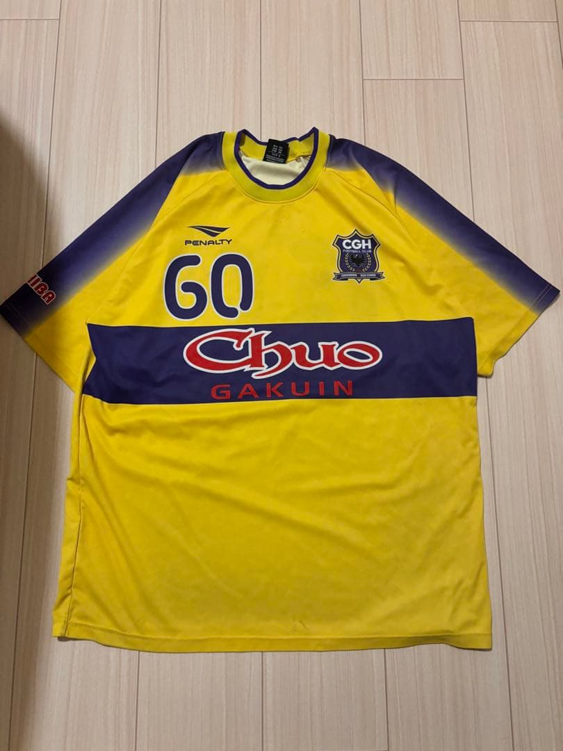 中央学院高校サッカー ユニフォーム 激レア - メルカリ
