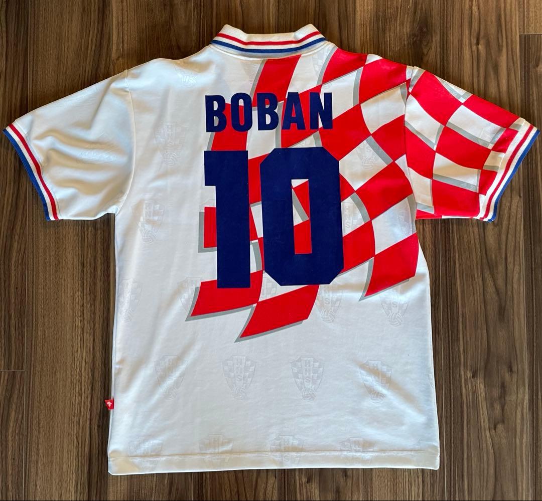 正規品: 1998年クロアチア代表ホームユニフォーム ボバン選手 - メルカリ