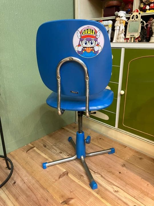 Dr.スランプアラレちゃん 学習椅子 インテリア 当時物 鳥山明 昭和