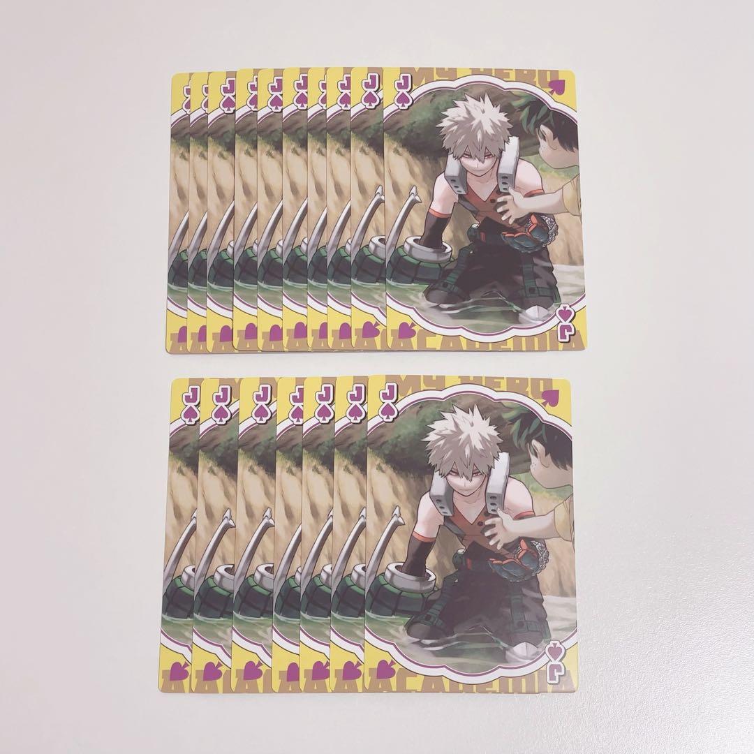 僕のヒーローアカデミア ヒロアカ BIGトランプ 爆豪勝己 ♤J - メルカリ