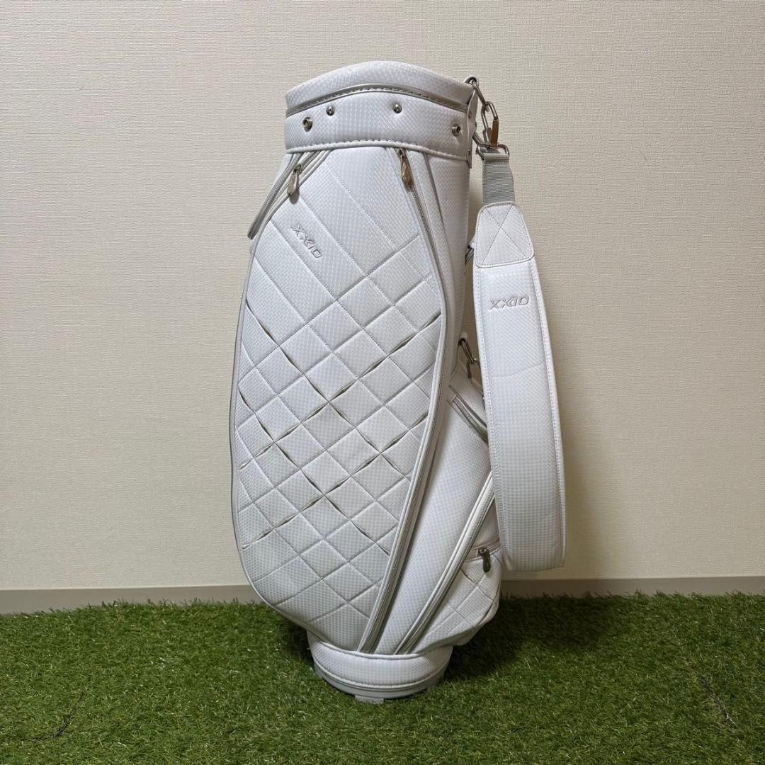 XXIO ゼクシオ レディース キャディバッグ ホワイト系 8.5型 - メルカリ