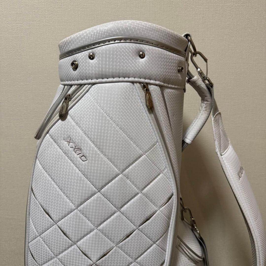 XXIO ゼクシオ レディース キャディバッグ ホワイト系 8.5型 - メルカリ