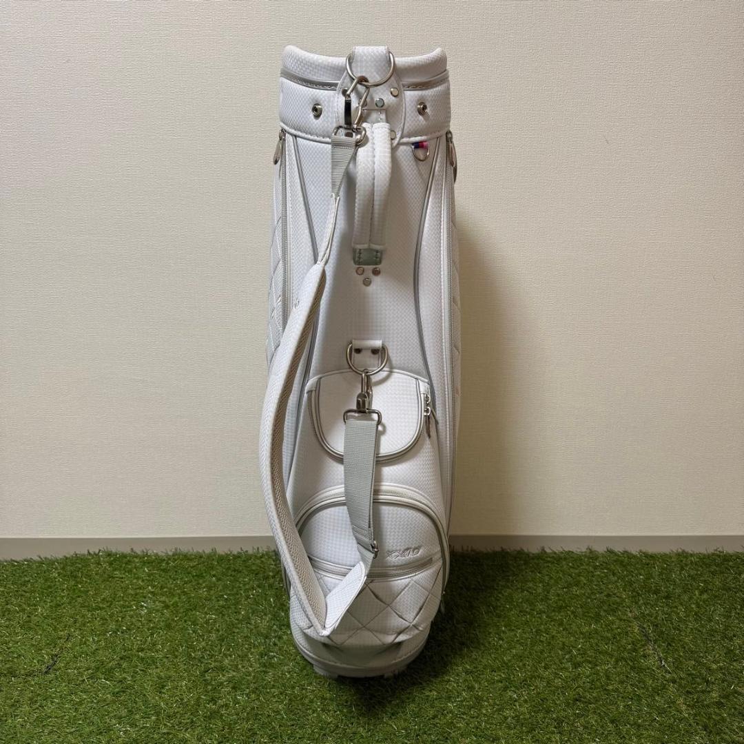 XXIO ゼクシオ レディース キャディバッグ ホワイト系 8.5型 - メルカリ