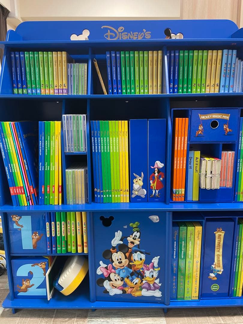 ディズニー英語システム DWE ワールドファミリー 最上位 フルセット