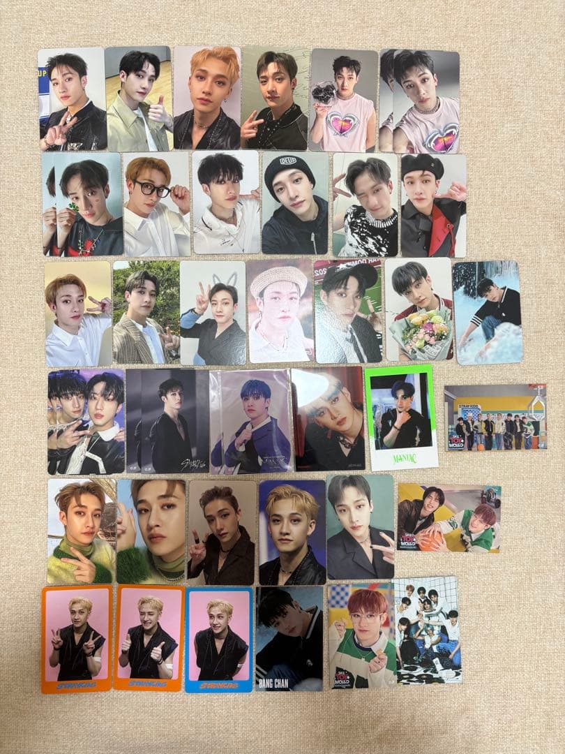 straykids バンチャン トレカ ステッカー まとめ売り bangchan - メルカリ