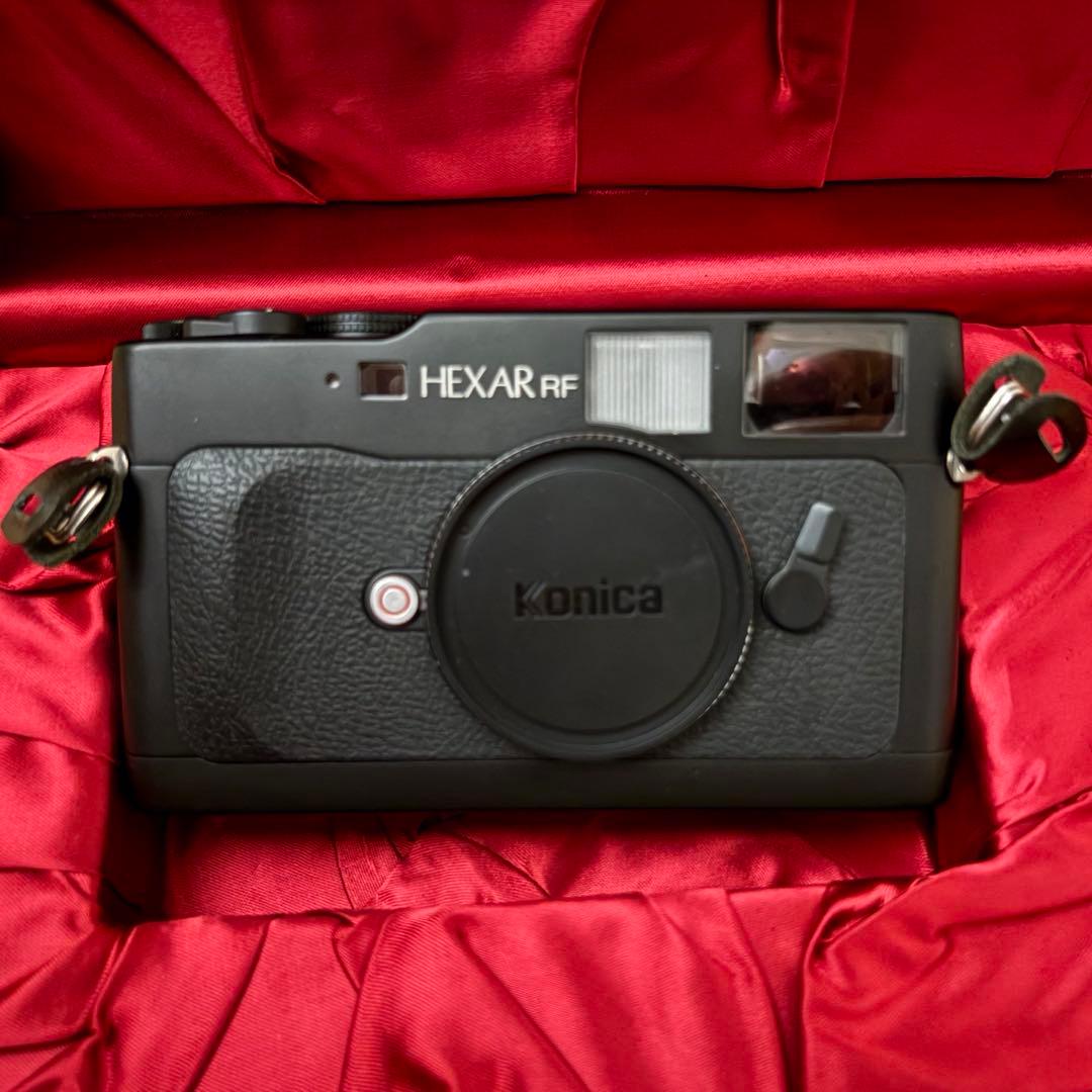 ほぼ新品！コニカ最期の名機Konica HEXAR RF コニカ Konica HEXAR RF 35mm レンジファインダーカメラ – Natural