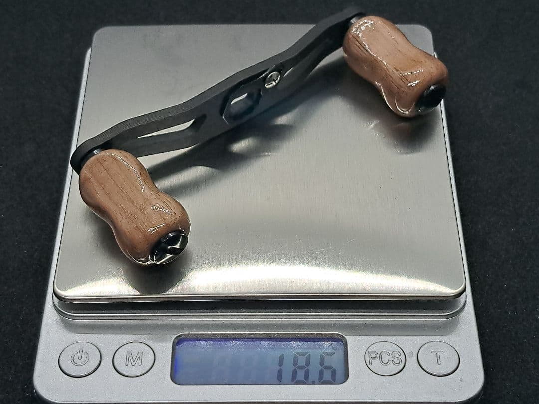 超軽量セット カーボンハンドル ダイワ/アブ/シマノ 全長95mm軸間85mm