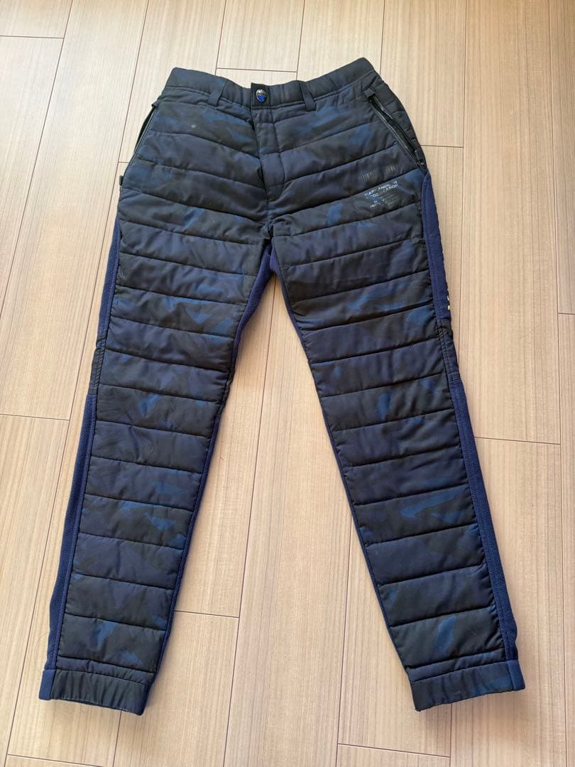 MARK&LONA ☆☆☆ダークブルー キルティングパンツ アットダーティー ベーカー キルティング パンツ | AT-DIRTY BAKER
