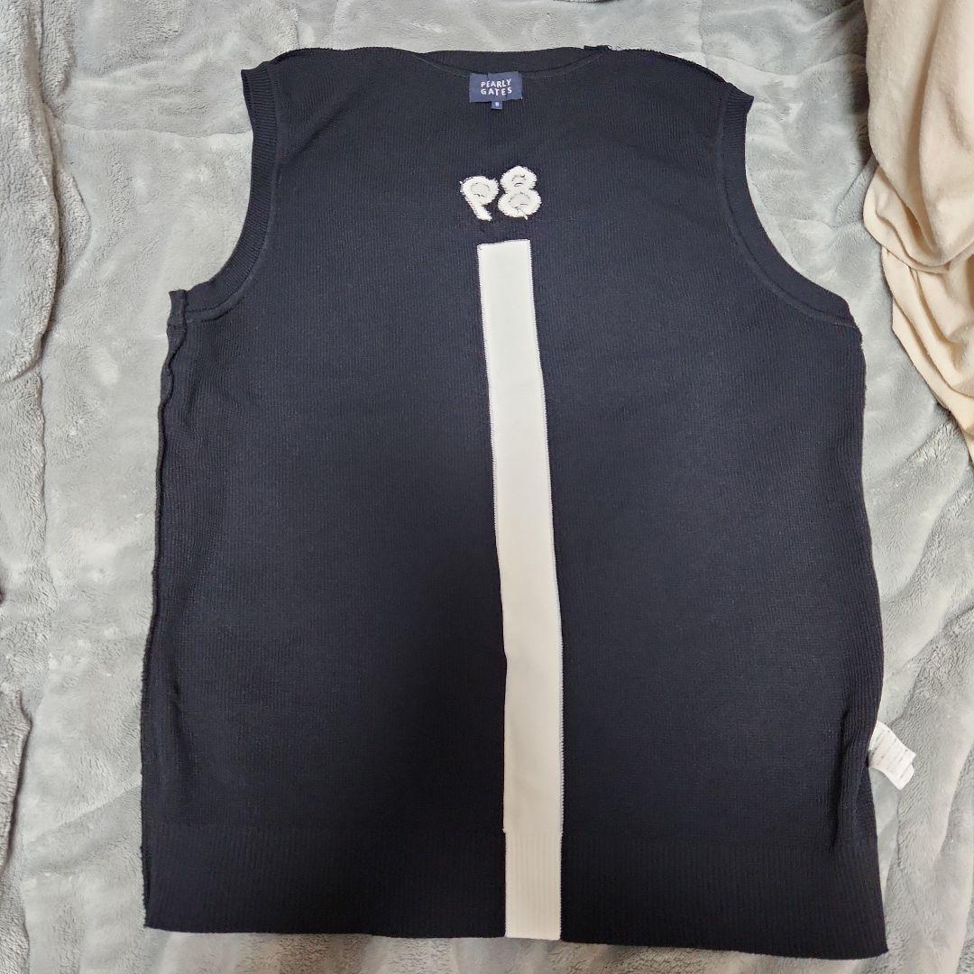 PEARLY GATES Vネックニットベスト サイズ5 - メルカリ
