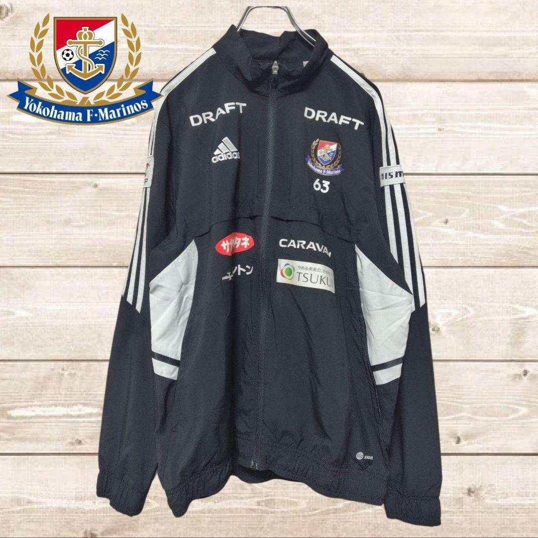 【支給品】横浜F マリノス　プレゼンテーション　黒　adidas　2XL アディダス 横浜F・マリノス 2025 スペシャルユニフォーム - ブラック