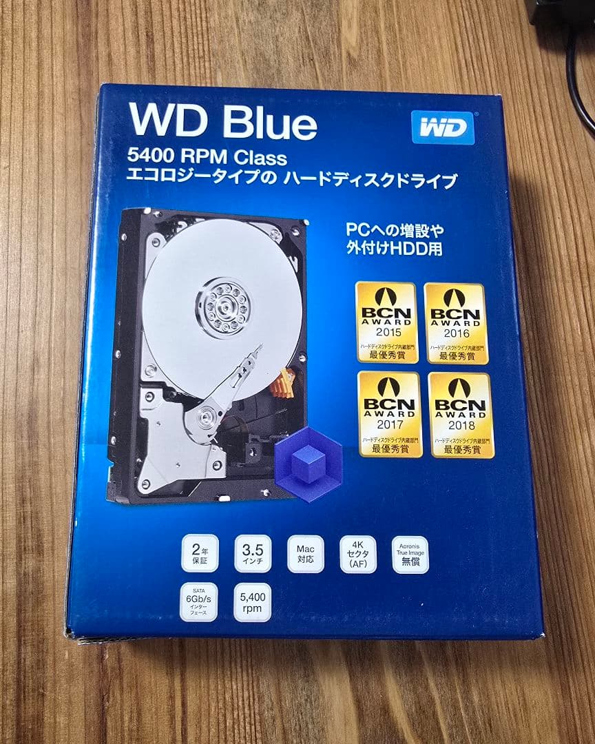 Western Digital HDD 6TB WD60EZAZ - メルカリ