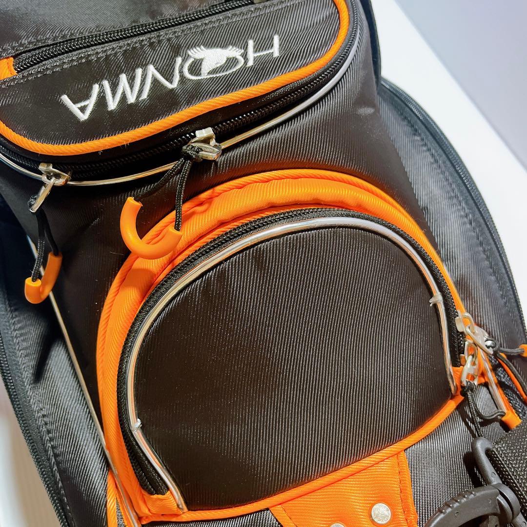 HONMA ホンマゴルフ キャディバッグ 軽量 ブラック オレンジ - メルカリ