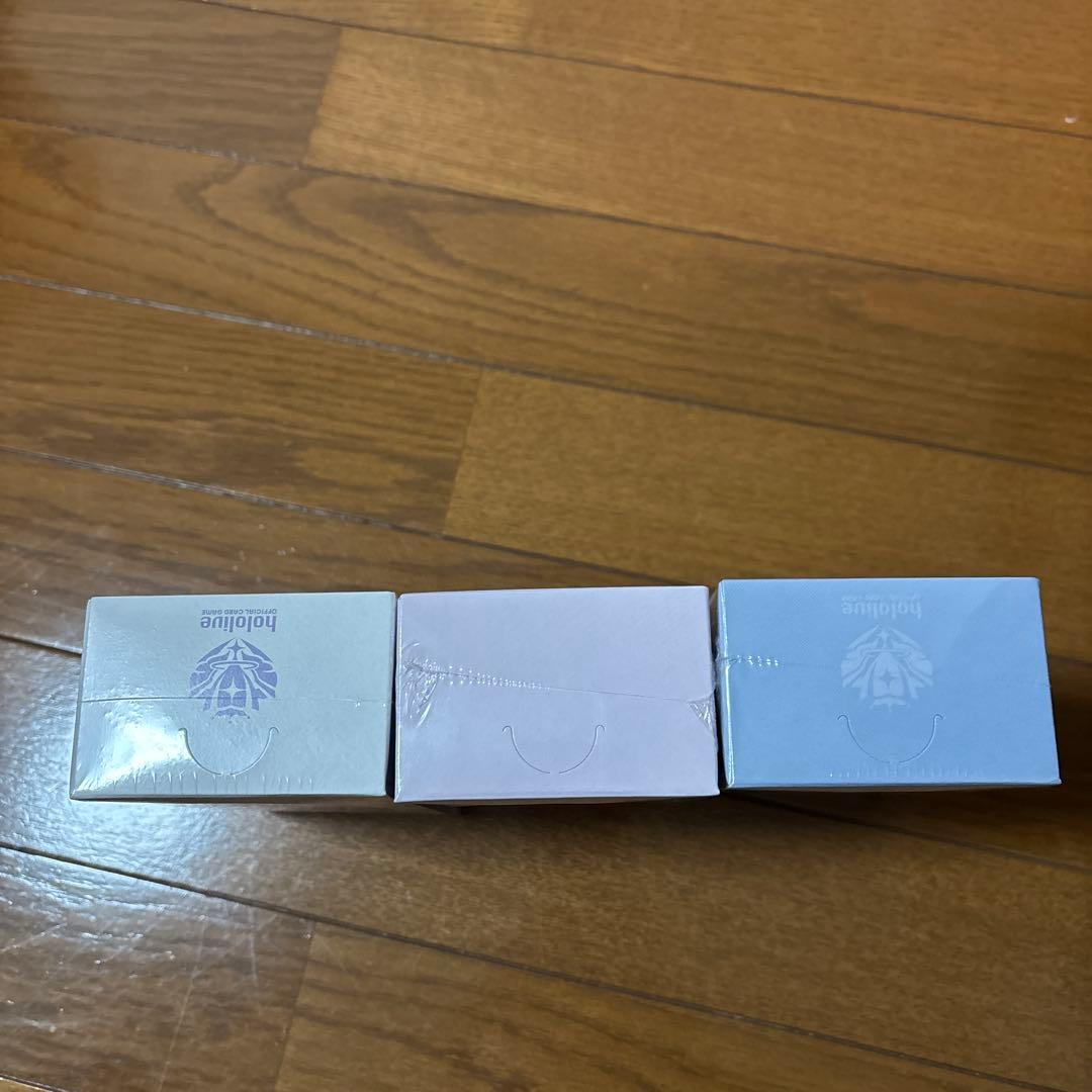 ホロライブカード box 3種セット クインテット ブルーミング