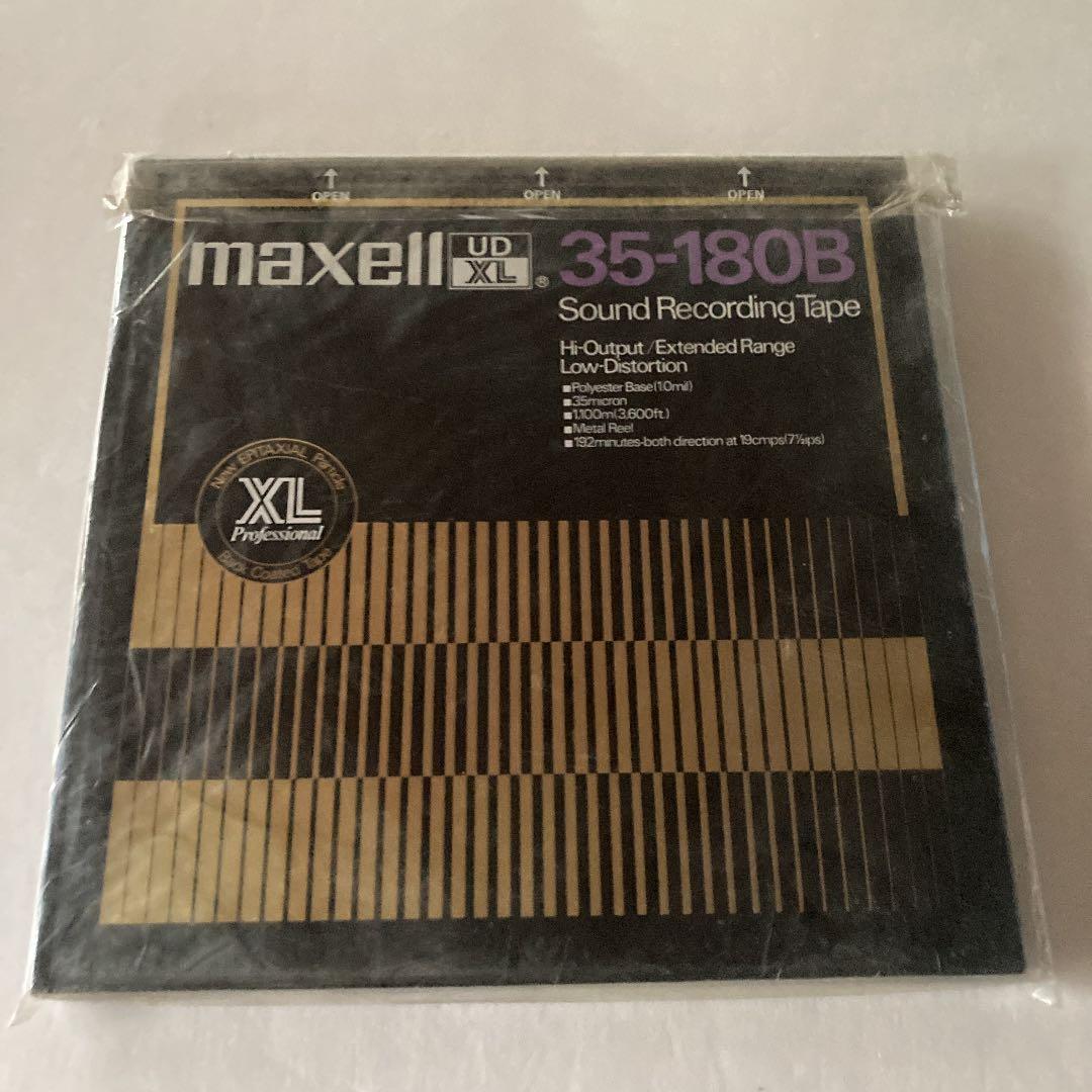 その他 maxell XL 35-180B Maxell XL-1 Reel to Reel Recording Tape, LP, 10″ Reel, 3600 ft
