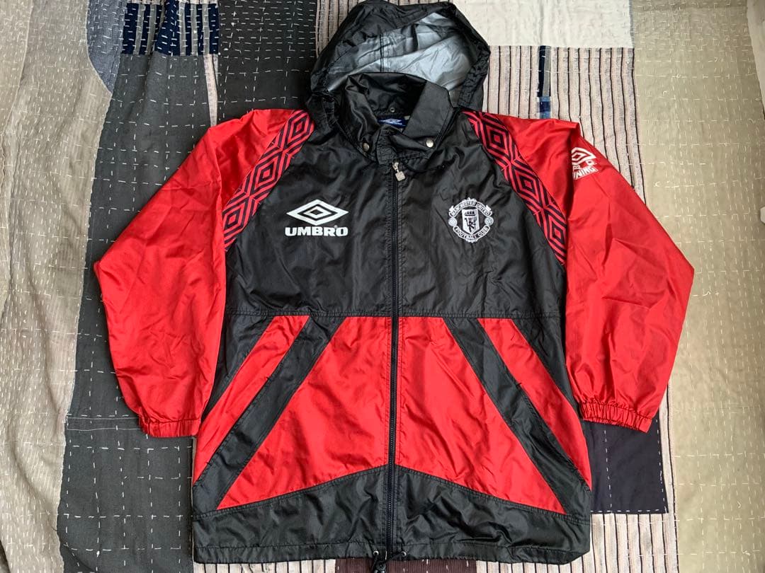 90s L UMBRO マンU vtg ジャケット アンブロ ベッカム プレミア 90s L UMBRO マンU vtg ジャケット アンブロ ベッカム プレミア - メルカリ