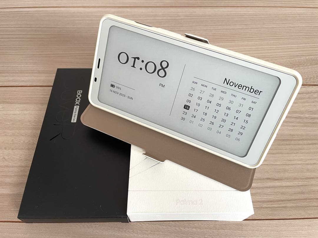 BOOX Palma 2 ホワイト BOOX Palma 2 | A Potent 6.13'' Mobile ePaper for Mindful Living