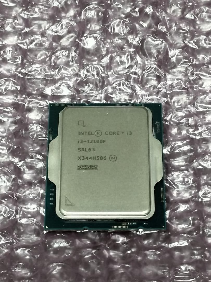 Intel Core i3 12100F 中古動作品 - メルカリ
