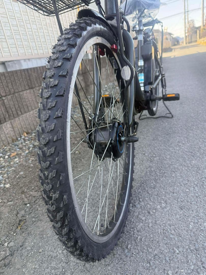 STEPBRUZ 電動アシスト自転車 オリーブグリーン - メルカリ