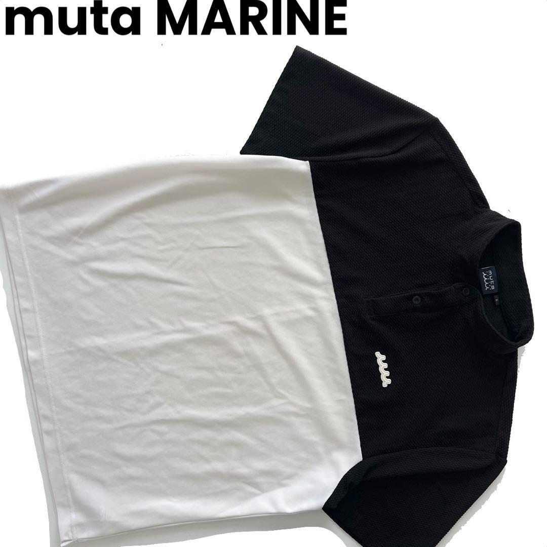 muta MARINE ムータマリン　メッシュ　ツートン　ポロシャツ　ゴルフ　6 4_000000002611_600x600_crop_ce