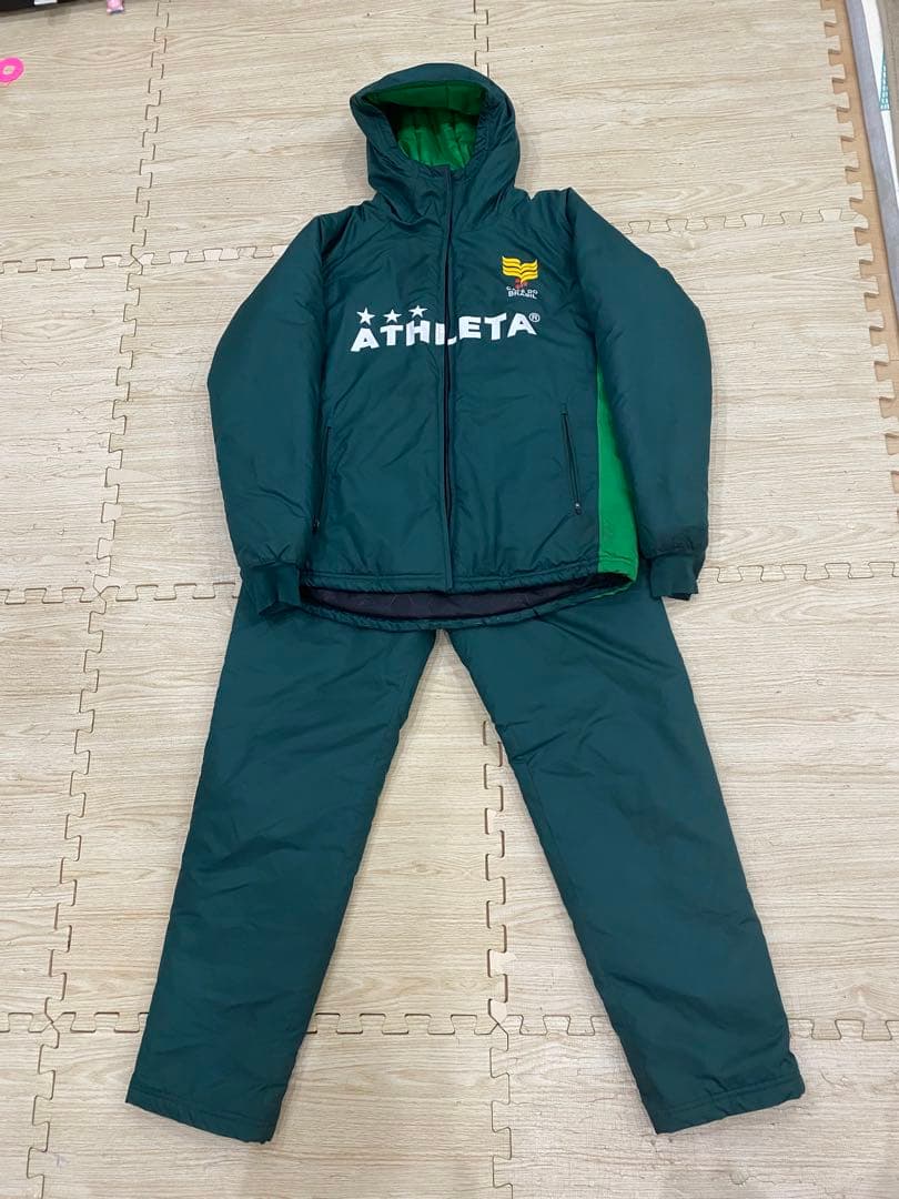 【最終値下げ】ATHLETA/アスレタ/中綿ウインドブレーカー/上下セット ATHLETA（アスレタ） 【上下セット】 中綿 ブレーカー 上下 SP-243