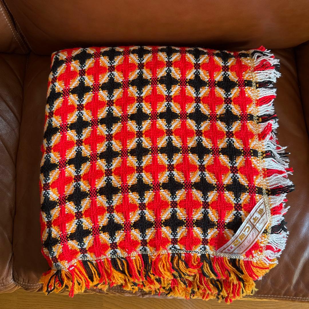 ➇昭和レトロ こたつ上掛け カバー オレンジ系未使用 - メルカリ