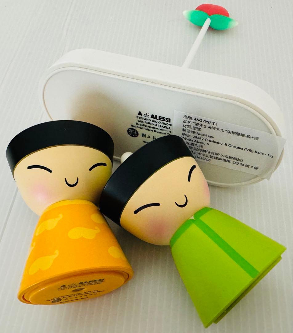 ALESSI アレッシィ Mr.Mrs.Chin ソルト&ペッパーセット レア - メルカリ